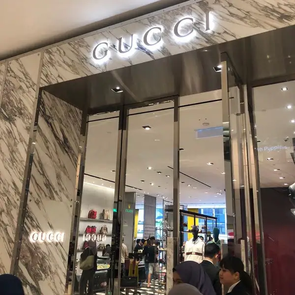 GUCCI tại trung tâm thương mại Pavilion