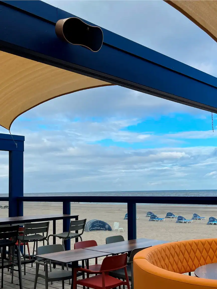Loa NIMBO tại Club Nautique Zandvoort