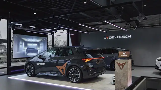 Âm thanh Ecler tại showroom Cupra Den Bosch