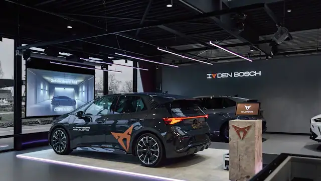 Âm thanh Ecler tại showroom Cupra Den Bosch